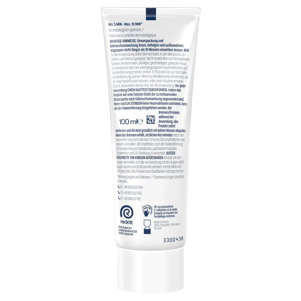 Veet Haarentfernungscreme Bikini&Achseln Sensitive 100ml