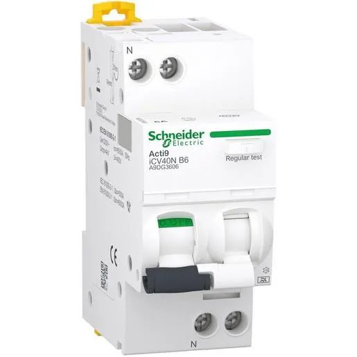 Schneider Electric A9 ICV40N 1PN B 6A 6KA 30MA A / SCHN.E A9DG3606
