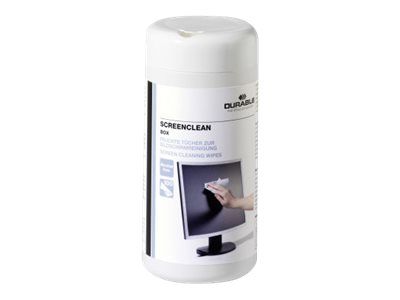 Durable Screenclean Box - Reinigungstücher (Wipes)