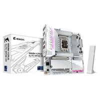 Gigabyte AORUS B860M ELITE WIFI6E ICE - Motherboard - micro ATX - LGA1851-Sockel - AMD B850 Chipsatz - USB4, USB-C 3.2 Gen2, USB 3.2 Gen 2, USB 3.2 Gen 1 - Bluetooth, Wi-Fi 6E, 2.5 Gigabit LAN - Onboard-Grafik (CPU erforderlich)