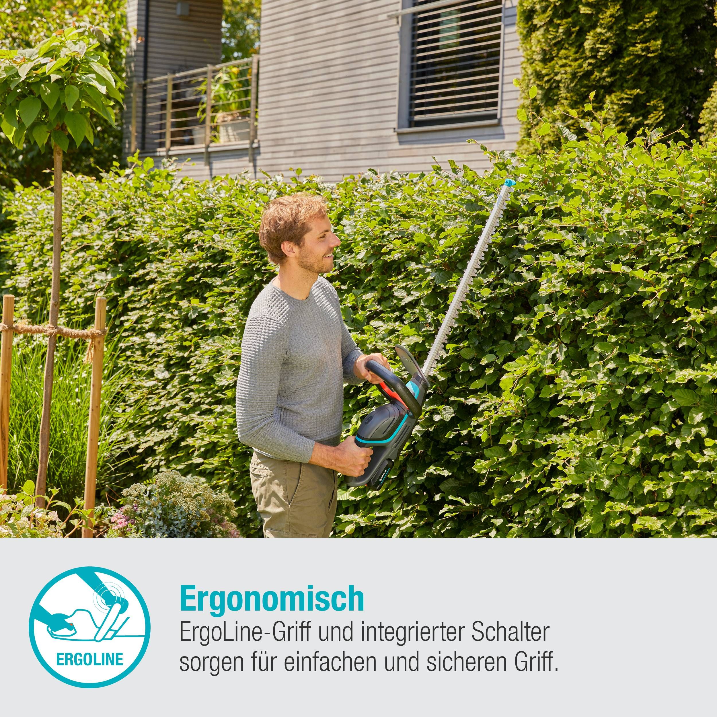Gardena Akku-Heckenschere ComfortCut 60 18V-P4A solo