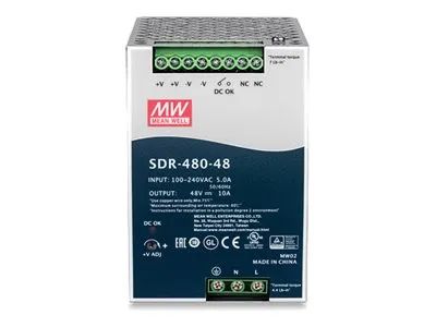 TRENDnet TI-S48048 - Netzteil (DIN-Schienenmontage möglich)