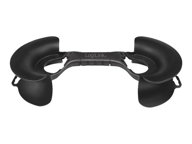 LogiLink Kabel-Organizer - Schwarz