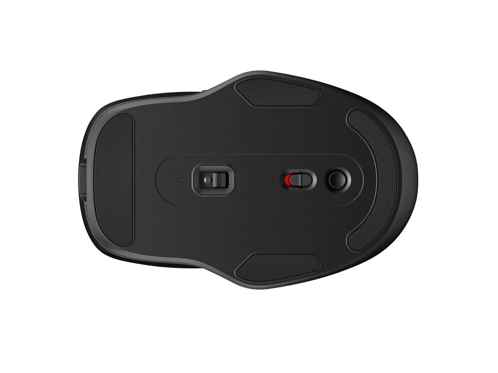 HP 510 - Maus - vollständig, ultraschnell aufladbar - 5 Tasten - kabellos - 2.4 GHz - kabelloser Empfänger (USB)