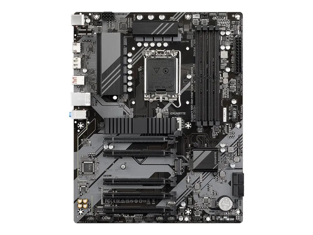 Gigabyte B760 DS3H - 1.0 - Motherboard - ATX - LGA1700-Sockel - B760 Chipsatz - USB-C 3.2 Gen 2x2, USB-C 3.2 Gen 1, USB 3.2 Gen 2, USB 3.2 Gen 1 - Gigabit LAN - Onboard-Grafik (CPU erforderlich)