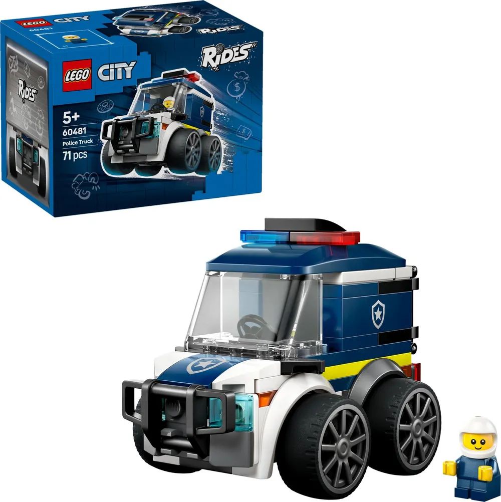 LEGO 60481 City Coole Flitzer - Polizei-Truck