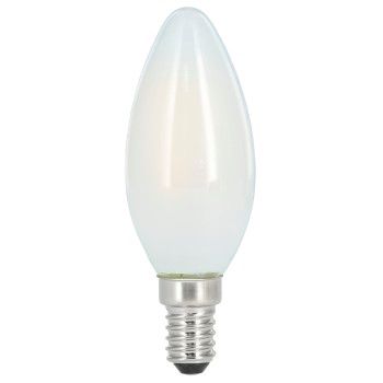 Xavax LED-Filament, E14, 806lm ersetzt 60W, Kerzenlampe, Warmweiß, Matt