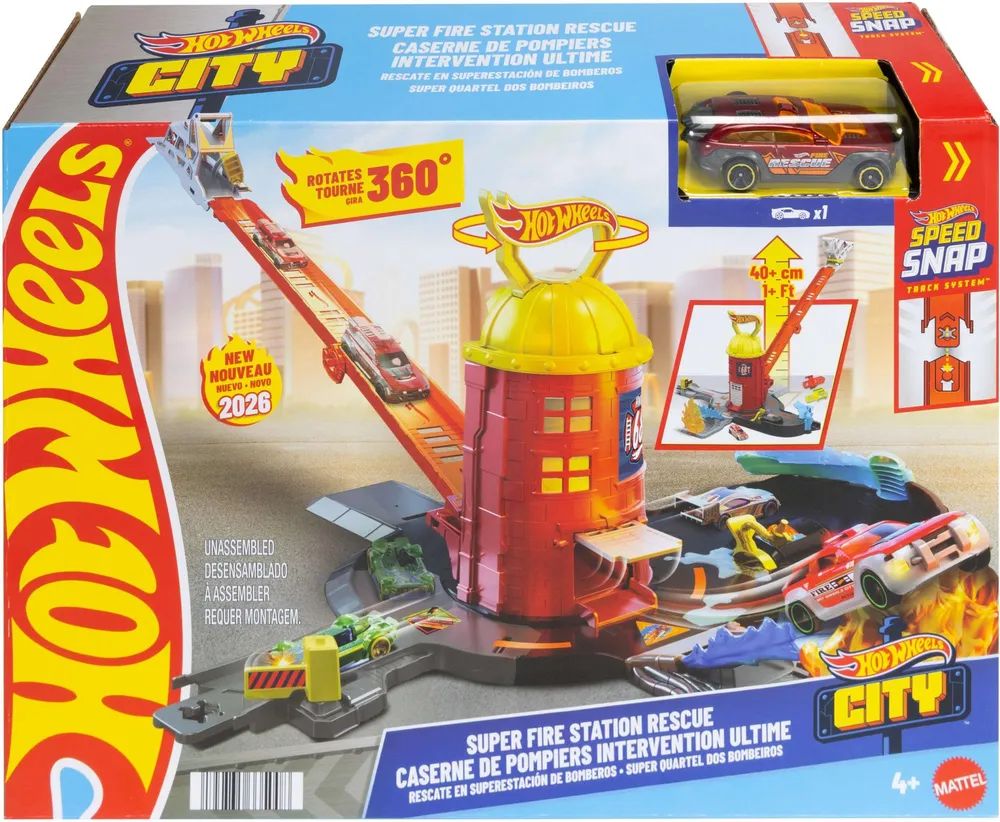 Mattel GmbH HW City Super Feuerwehrwache