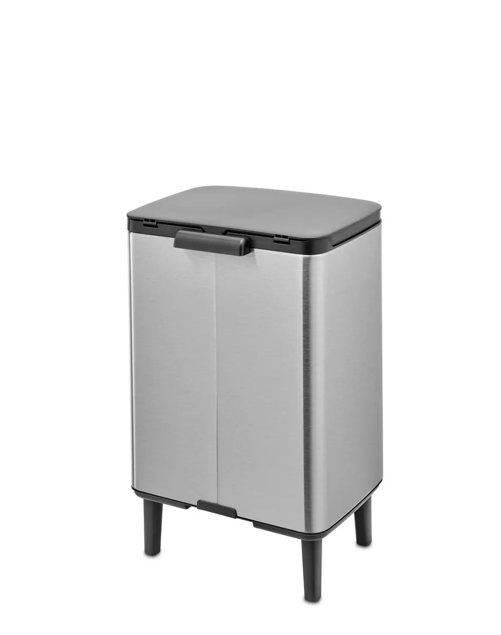 Brabantia Bo Mülleimer Hi, 12L - Matt Steel Fingerprint Proof