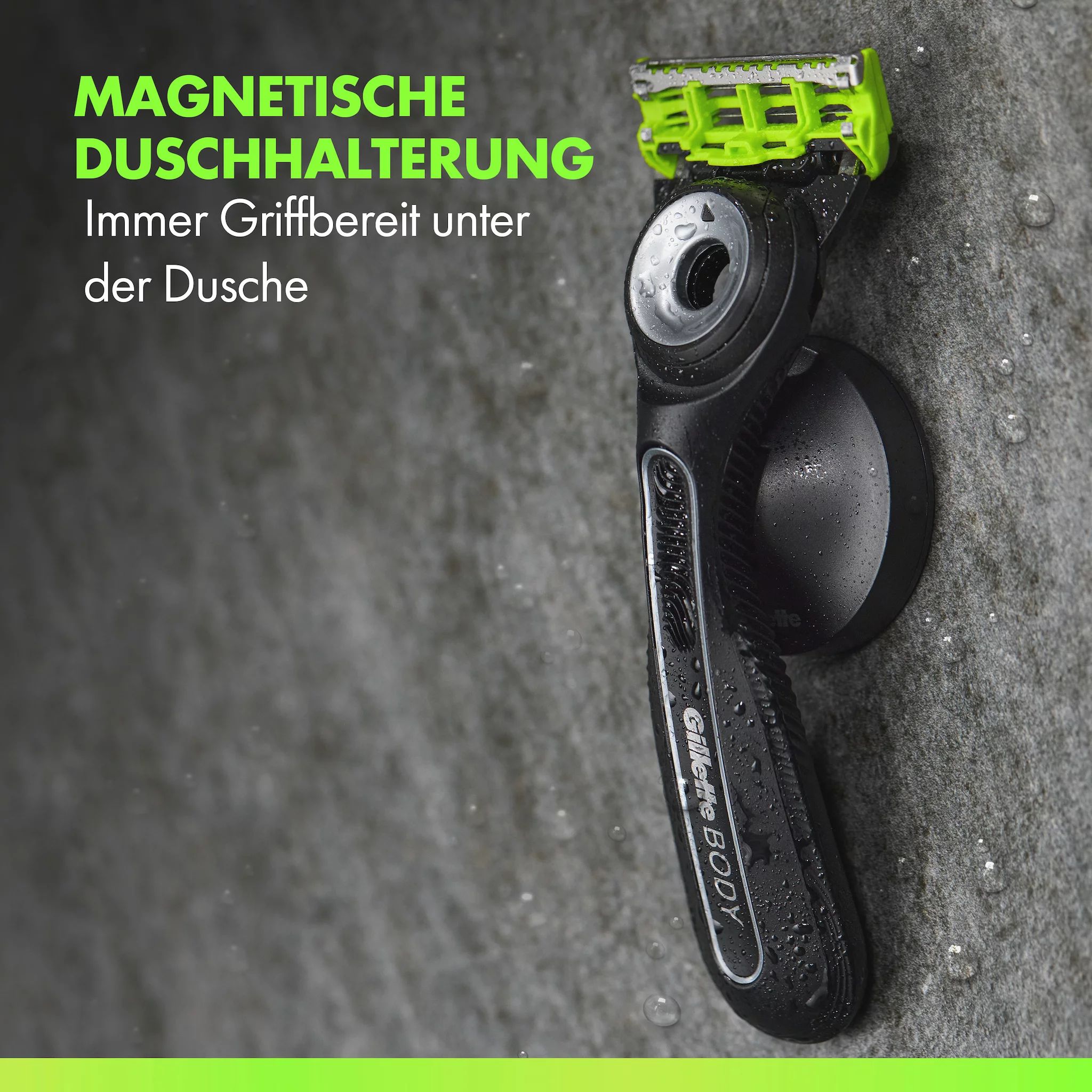 Gillette Labs Body + Intimate Systemklingen 4er + Handstück