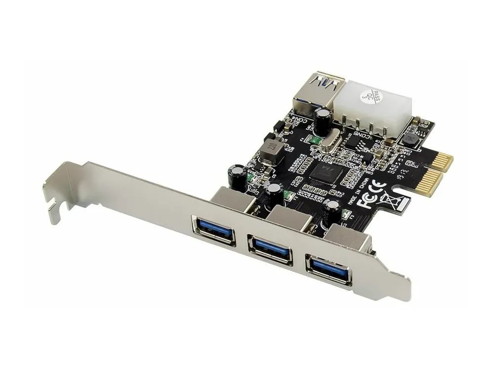 MicroConnect USB-Adapter - PCIe 2.0 - USB 3.0 x 2 + USB 3.0 (intern)