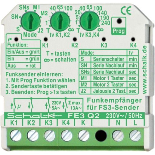 Schalk FUNK-EMPFÄNGERSCH. / SCHALK FE3Q29