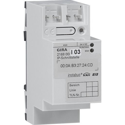 Gira IP-SCHNITTSTELLE KNX/EIB REG / GIRA 216800