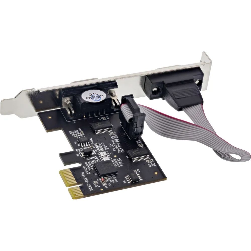 Longshine Controller PCIe 2x Seriell RS232 - Controller