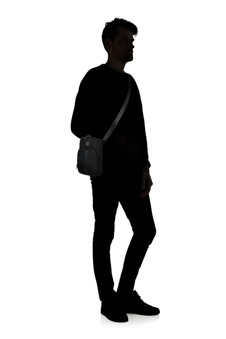 SAMSONITE SACKSQUARE CROSSOVER S, black