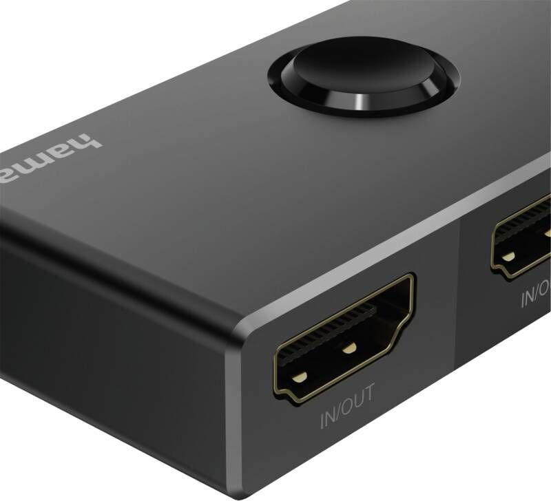 Hama 8K-HDMI™-Switch "bidirectional", 1 In 2 Out/2 In 1 Out