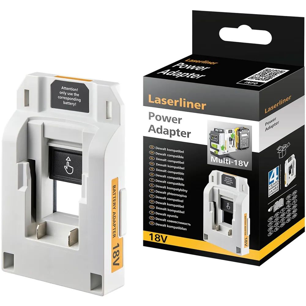 LASERLINER PowerAdapter für DeWalt 18V Akkusystem