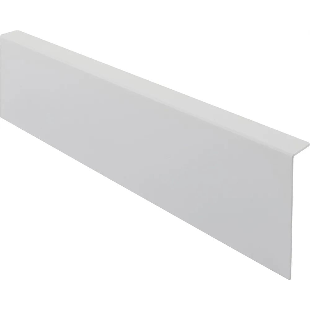 BLUM AMBIA-LINE Holzrückwandadapter. Höhe M, B242 mm, Stahl Seidenweiß