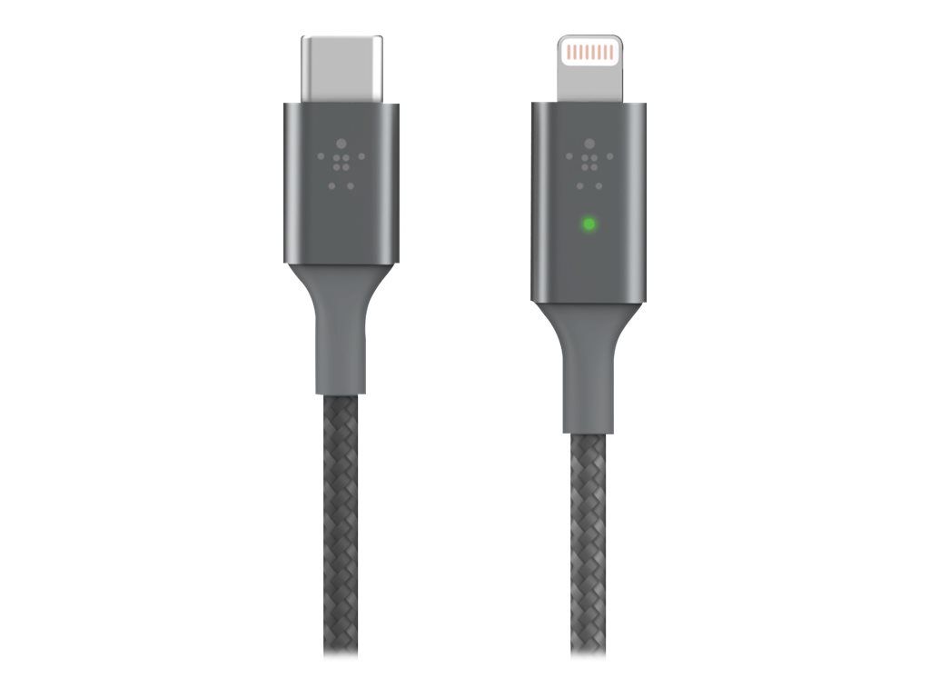 Belkin BoostCharge Smart - Lightning-Kabel - 24 pin USB-C männlich zu Lightning männlich