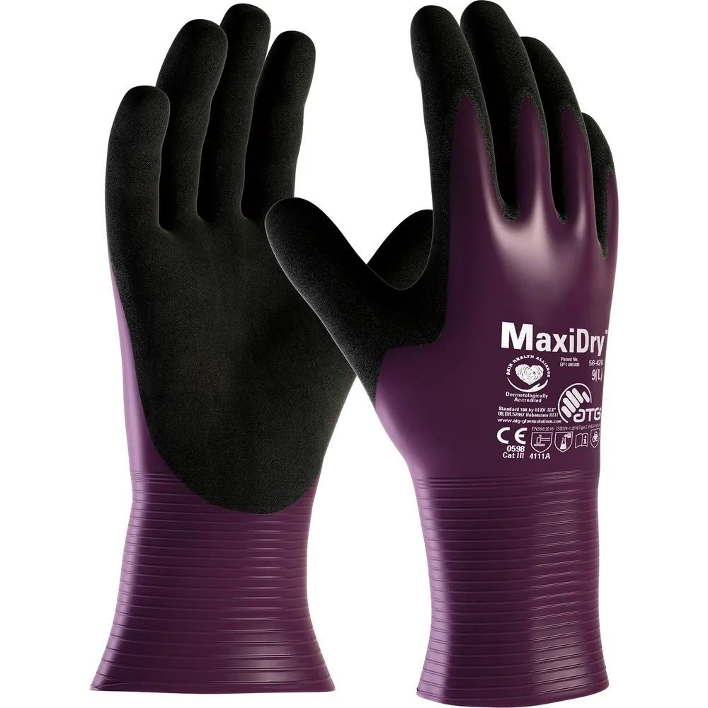 ATG Schutzhandschuh MaxiDry® 56-426 Größe 9