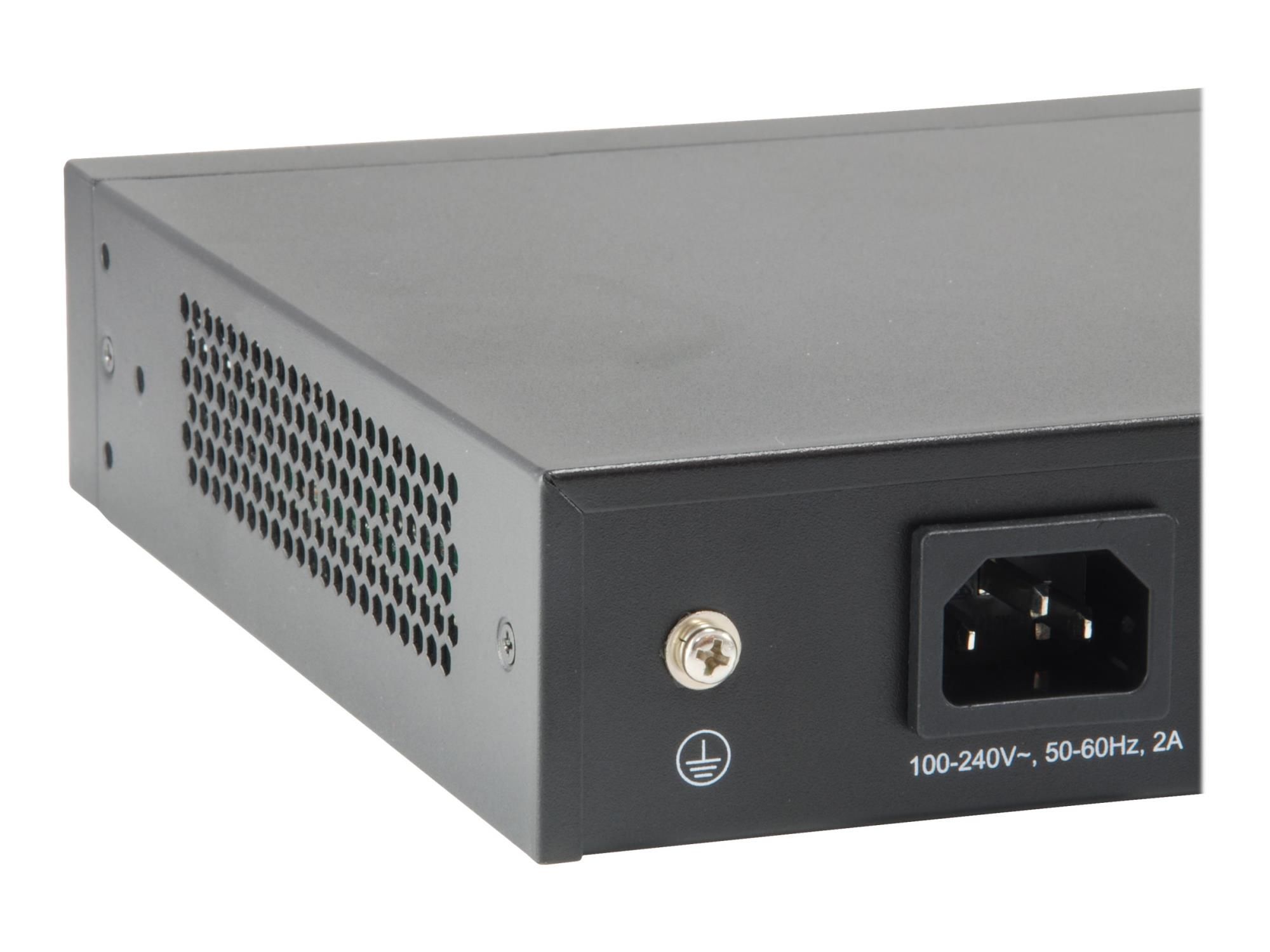 LevelOne GEP-1051 - Switch - Smart - 8 x 10/100/1000 (PoE+)