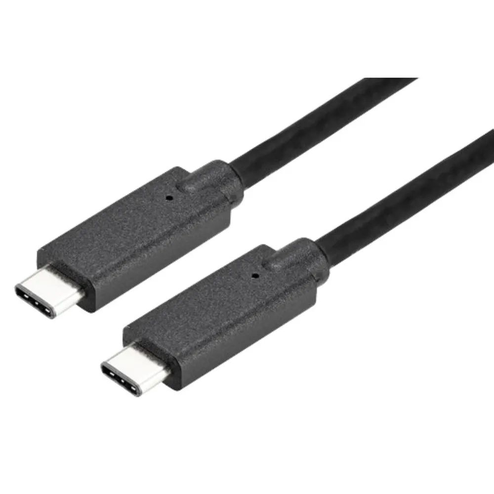 Bachmann Datenkabel USB-C auf USB-C 1000 mm schwarz
