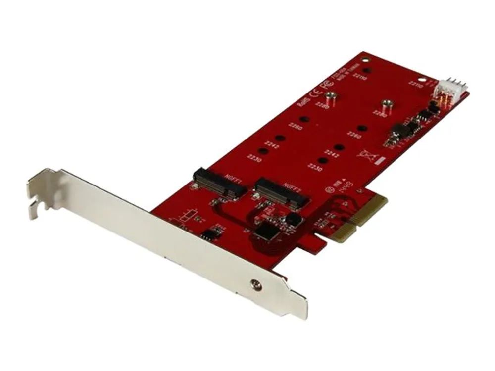 StarTech.com 2x M.2 SATA SSD Schnittstellenkarte