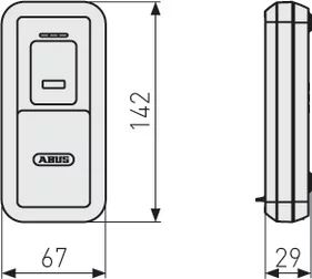 ABUS Home Tec Pro CFS3100 W