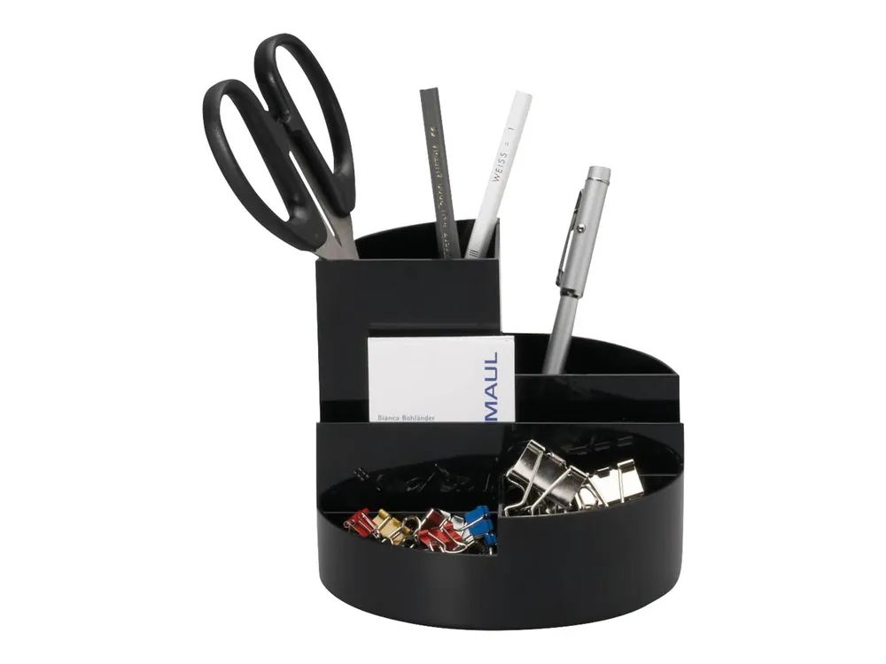 Jakob Maul GmbH MAUL - Schreibtisch-Organizer - rund - ABS-Kunststoff