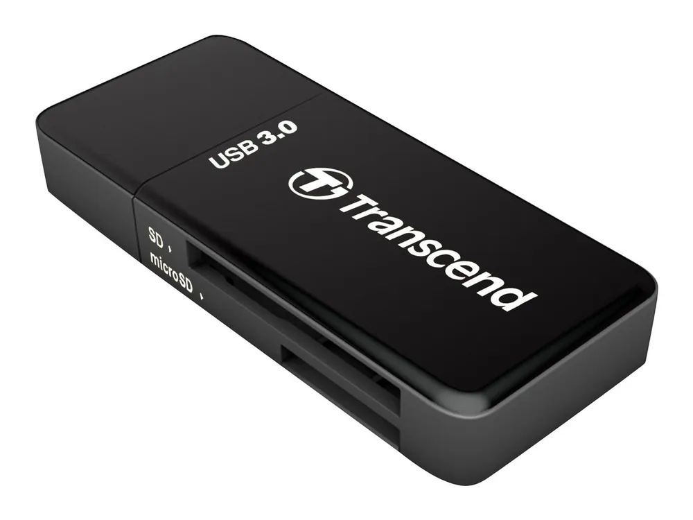 Transcend Kartenleser (SD, microSD, SDHC, microSDHC, SDXC, microSDXC, SDHC UHS-I, SDXC UHS-I)