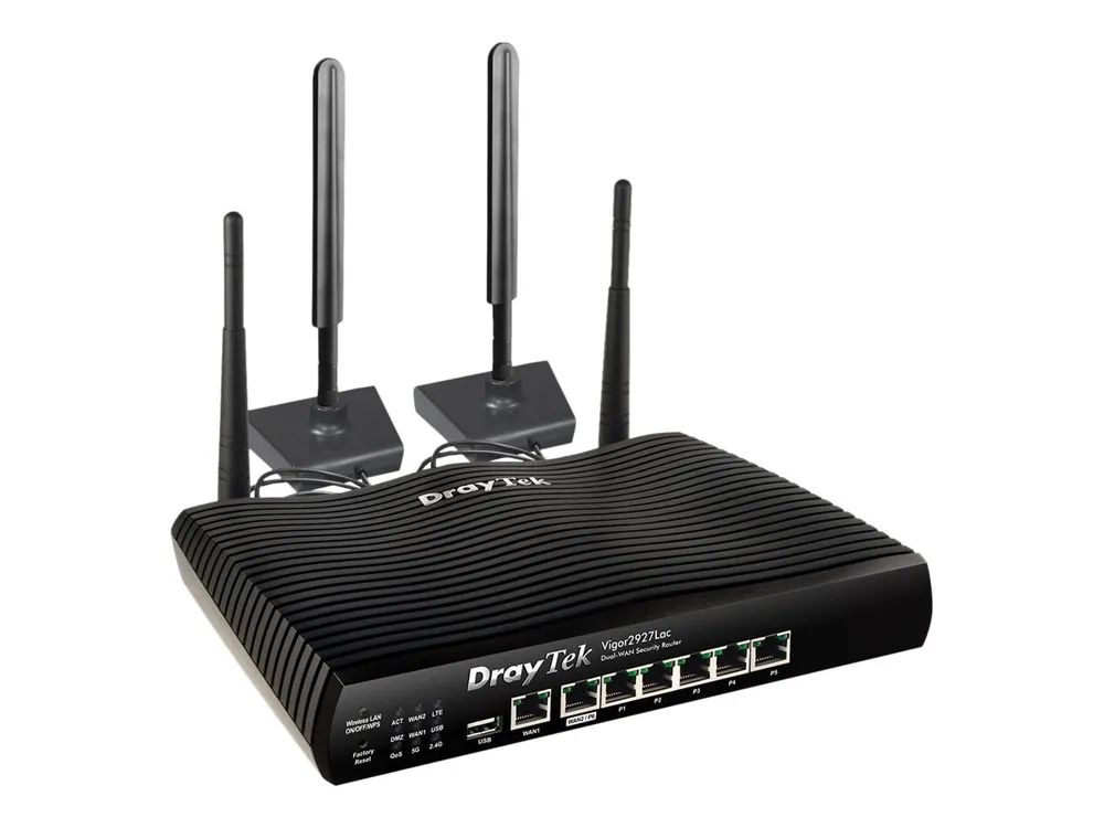 Draytek Vigor 2927L - Router - WWAN Switch mit 6 Ports