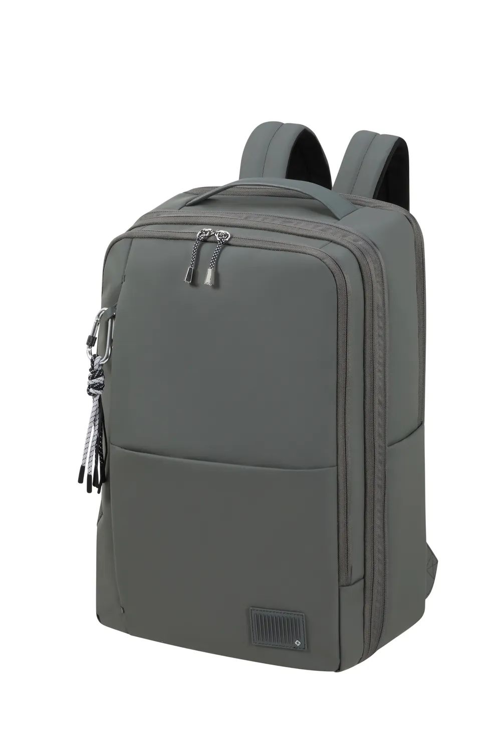 SAMSONITE WANDER LAST UNDERSEAT BACKPACK M, GUNMETAL GREEN