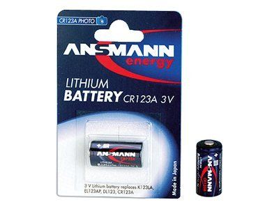 Ansmann CR123A - Kamerabatterie CR123A - Li