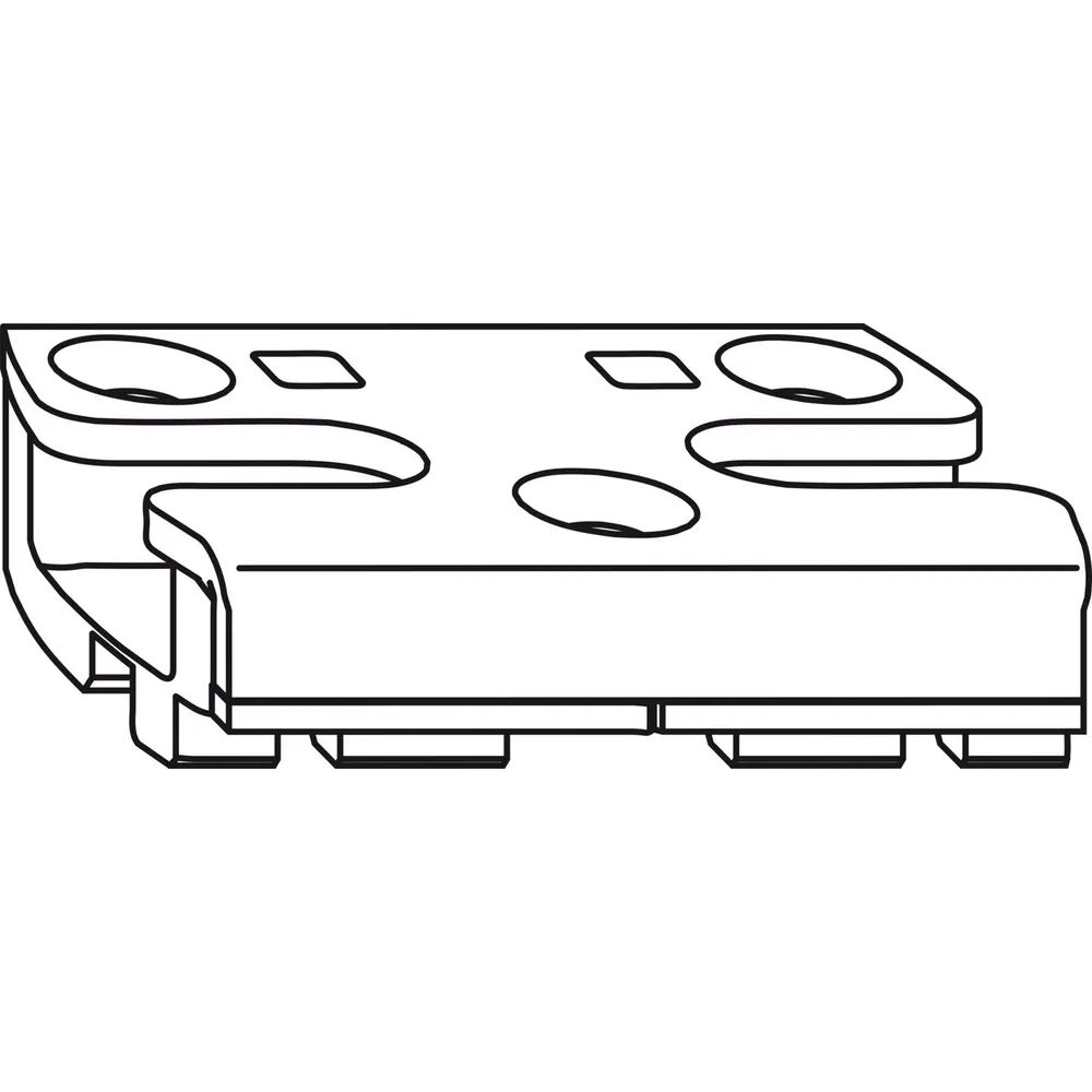 WINKHAUS Sicherheitsschließblech SBS.K.205.P5, KBE/KÖMMERLING/TROCAL,+0,5 mm