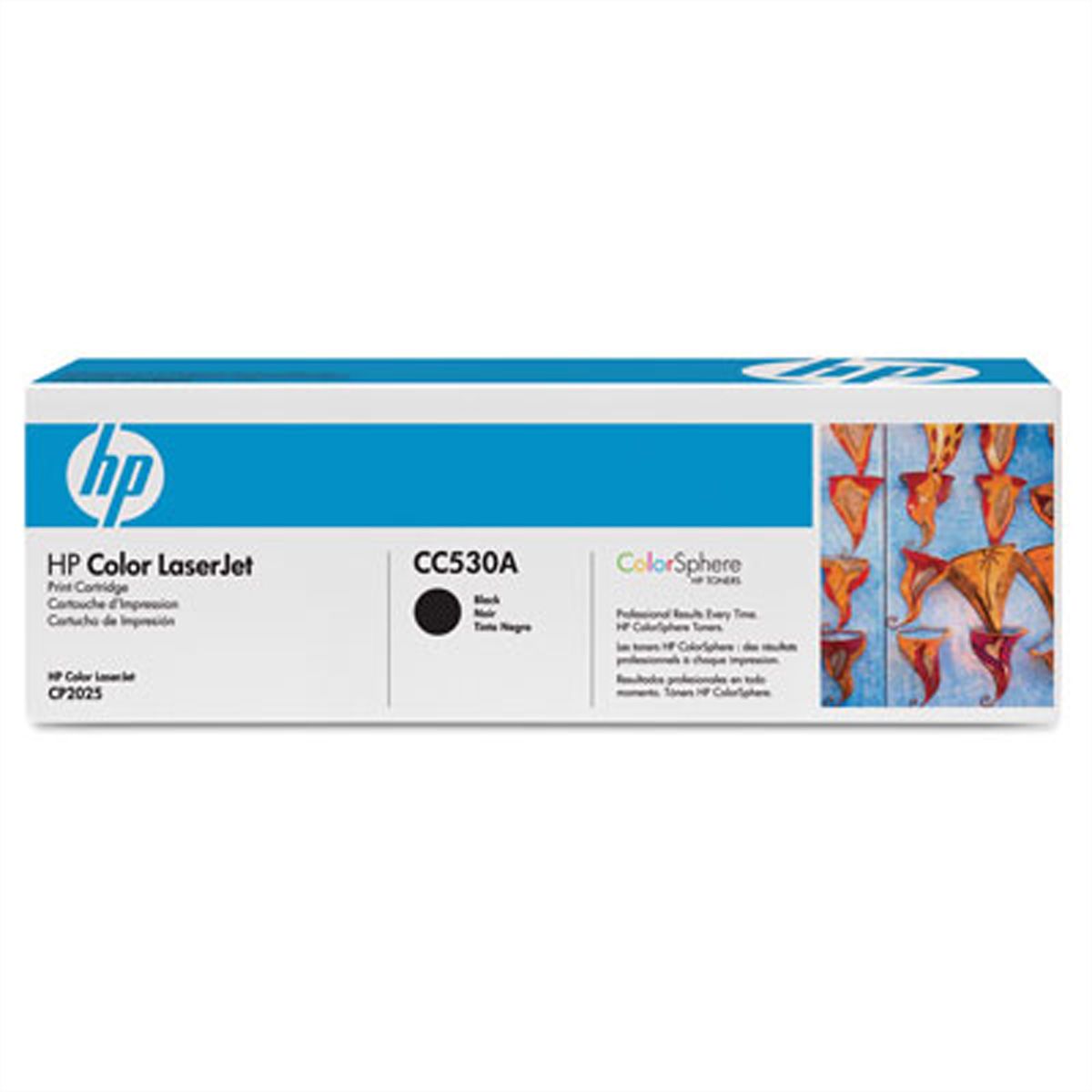 HP 304A - Schwarz - original - LaserJet - Tonerpatrone (CC530A)