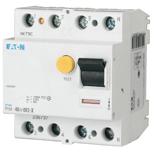 Eaton FI-SCHALTER SEL.+STOßST. / EATON PFIM-40/4/03-XS/A 235741