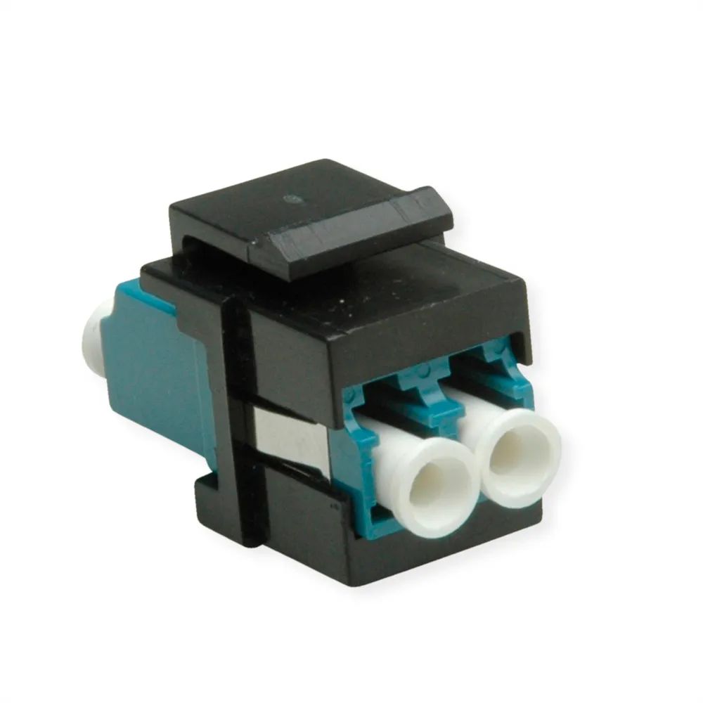 ROLINE Keystone LWL-Adapter LC/LC Duplex, Single Mode, OS2