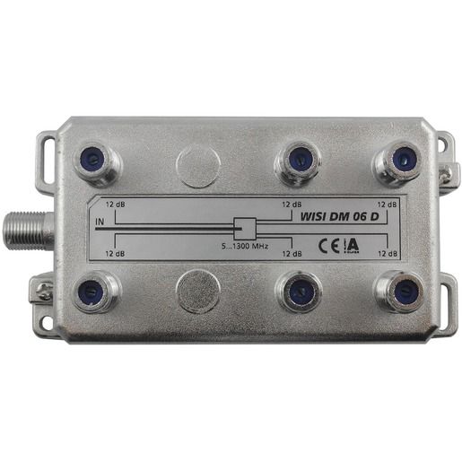 WISI VERTEILER FÜR KABEL TV 6-FACH / DM 06 D 002776