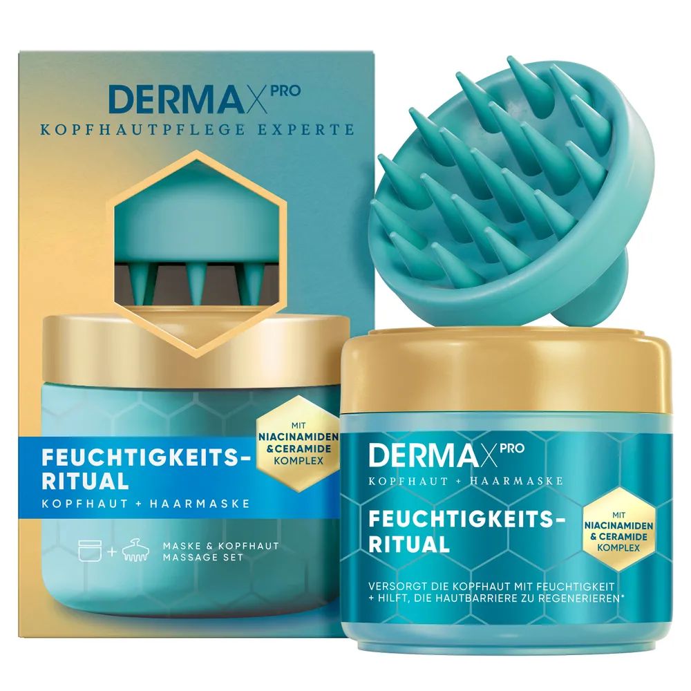 Head & Shoulders Derma X Pro Kopfhautmaske Feuchtigkeitspflege + Kopfhautmassager