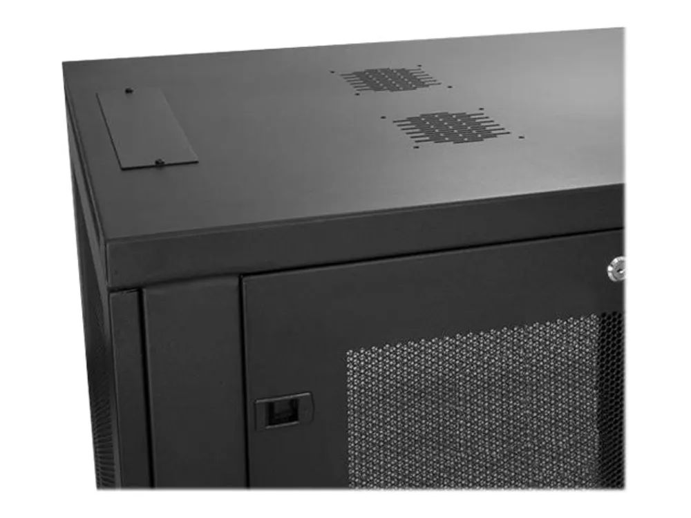 StarTech.com RK2433BKM Serverschrank (24HE, 78cm tiefes Gehäuse, Netzwerk Server Schrank, Datenschrank) - Schrank Netzwerkschrank - 24U - 78.7 cm (31")