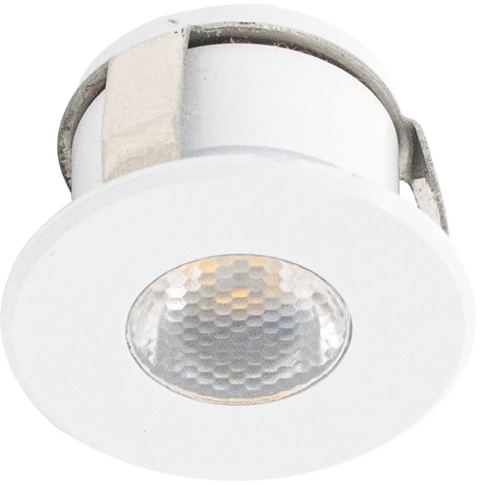 SIRO LED Einbauleuchte SL-Mono Mini Spot 3000K warmweiß, weiß matt