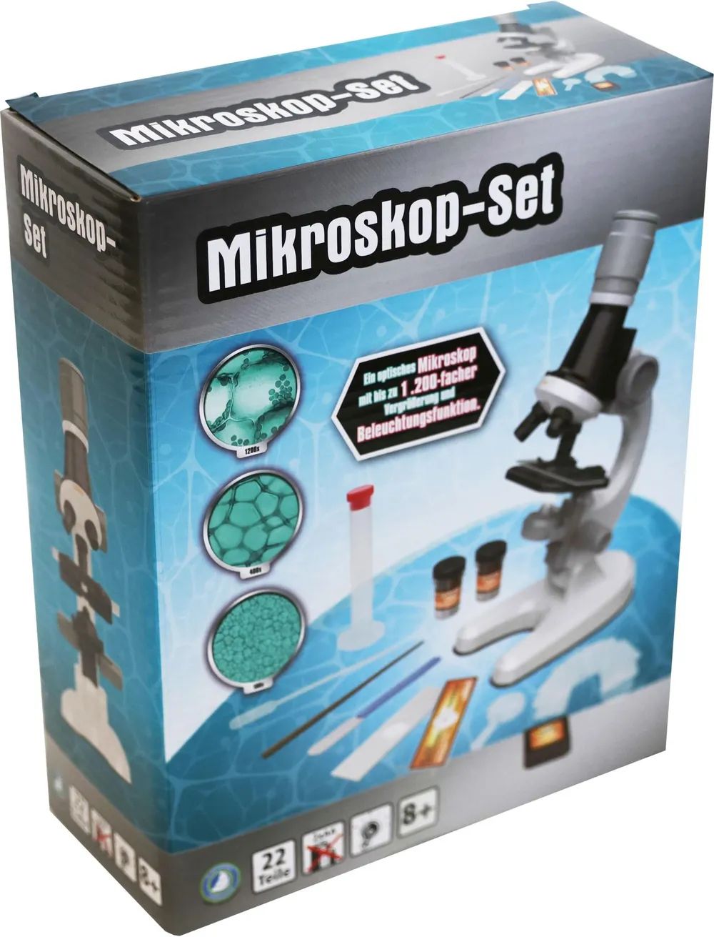 VEDES Großhandel GmbH - Ware Mikroskop-Set, 14-teilig