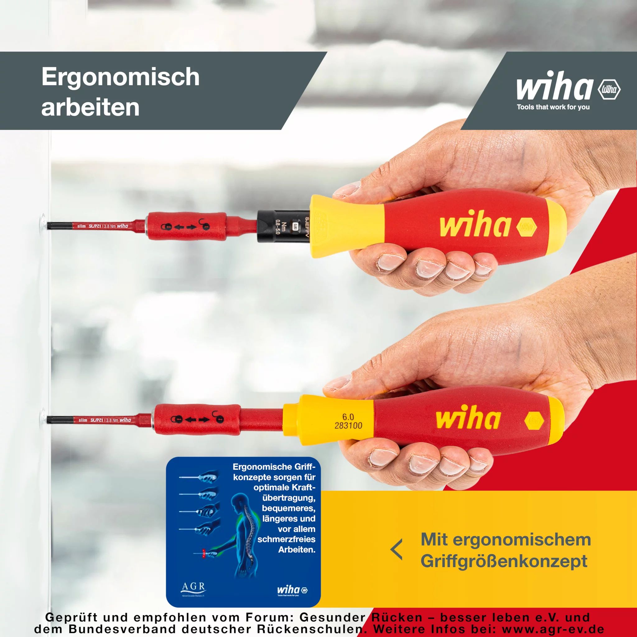 Wiha Drehmoment-Schraubendreher Set TorqueVario®-S electric gemischt 14-tlg.