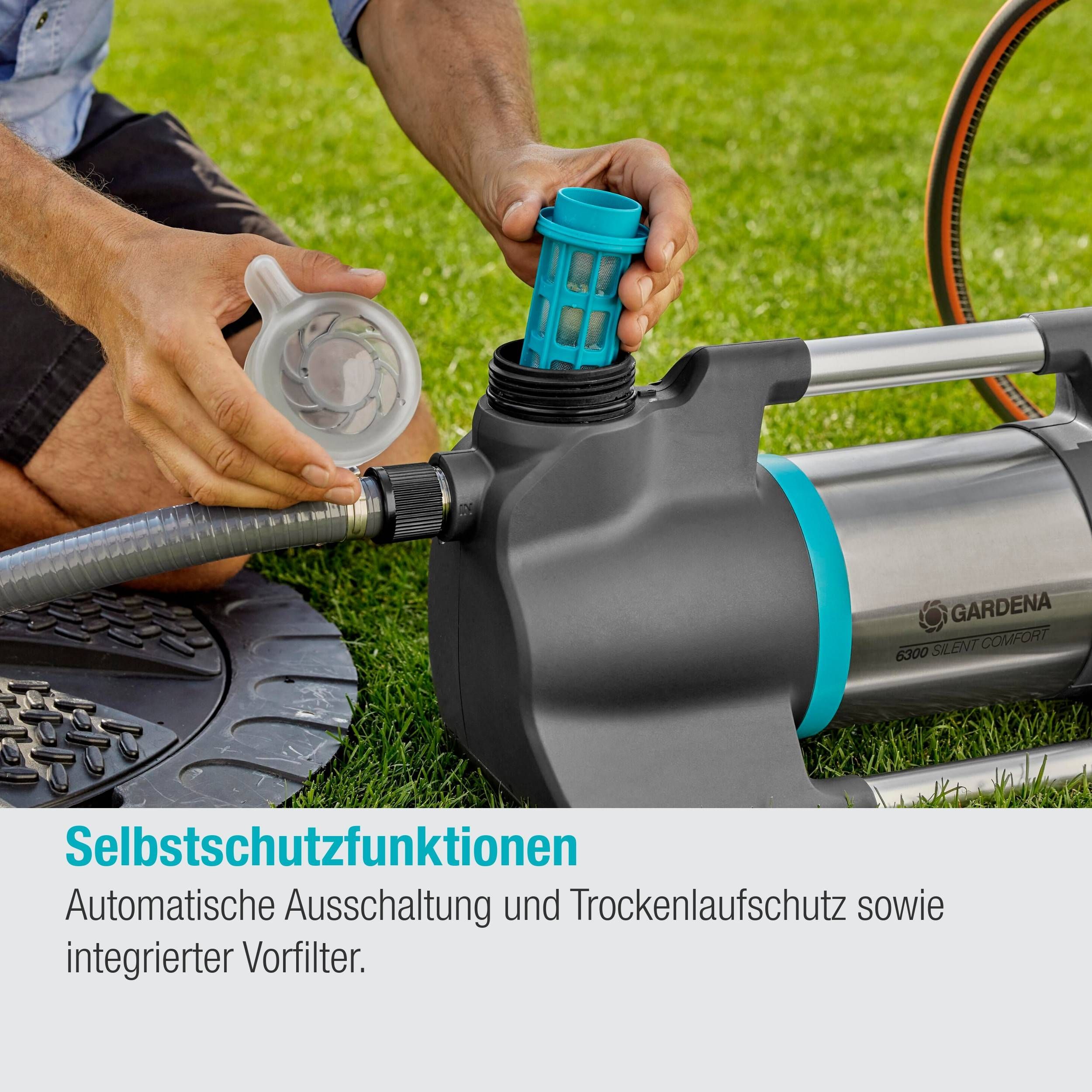 Gardena Gartenpumpe 6300 SilentComfort