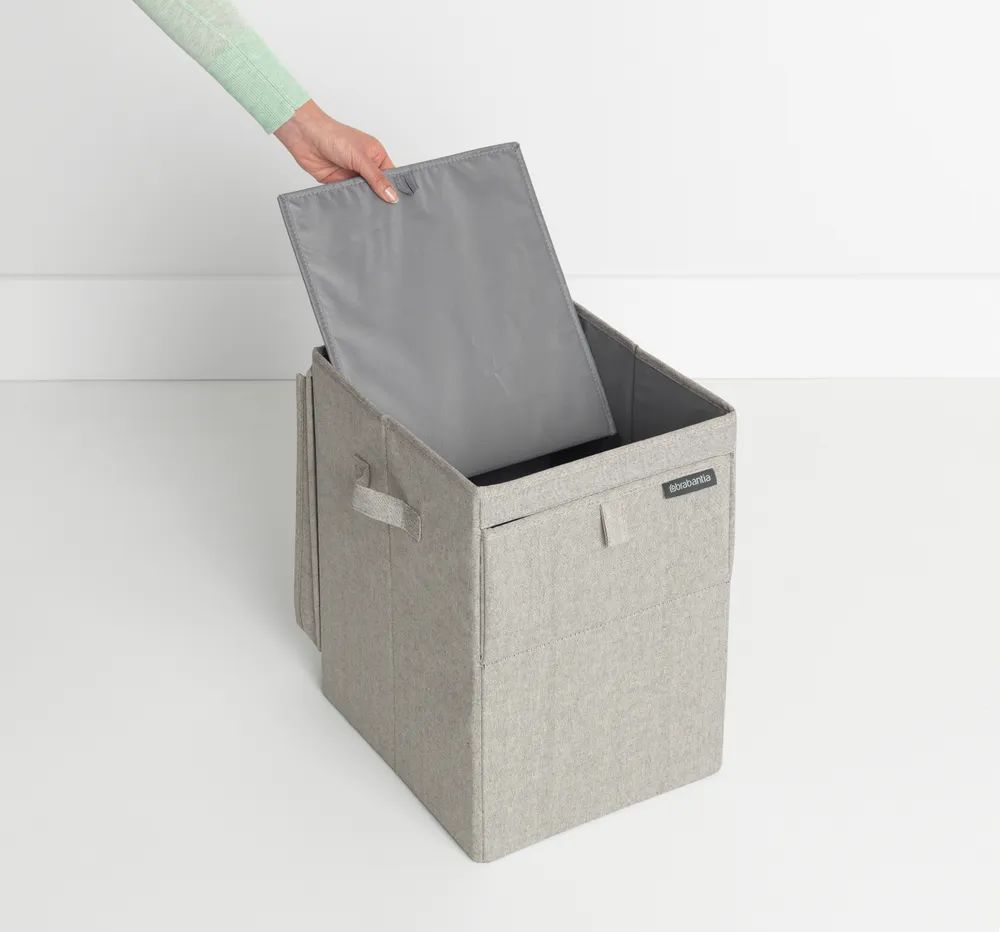 Brabantia Stapelbare Wäschebox, 35L - Grey