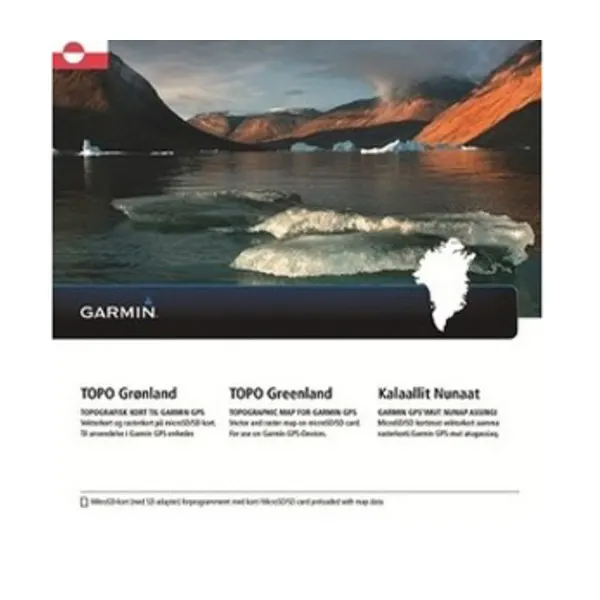 Garmin TOPO Greenland microSD/SD