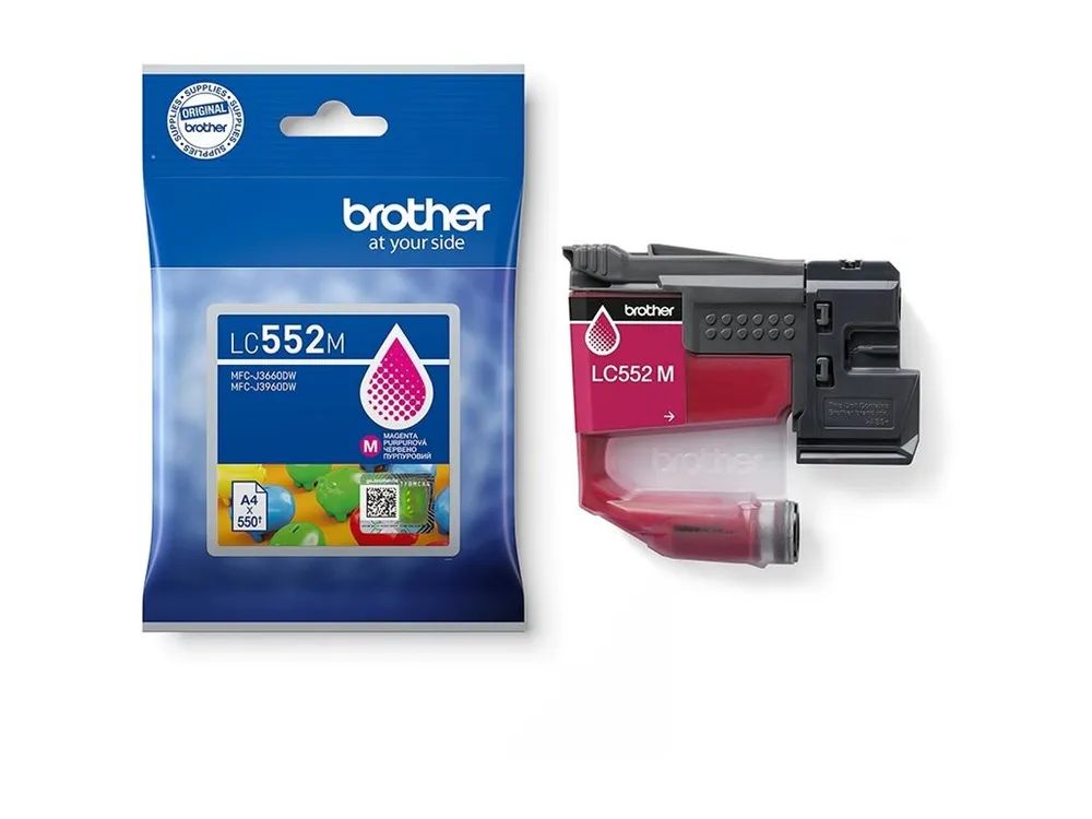 Brother LC552M - Magenta - original - Kissenverpackung