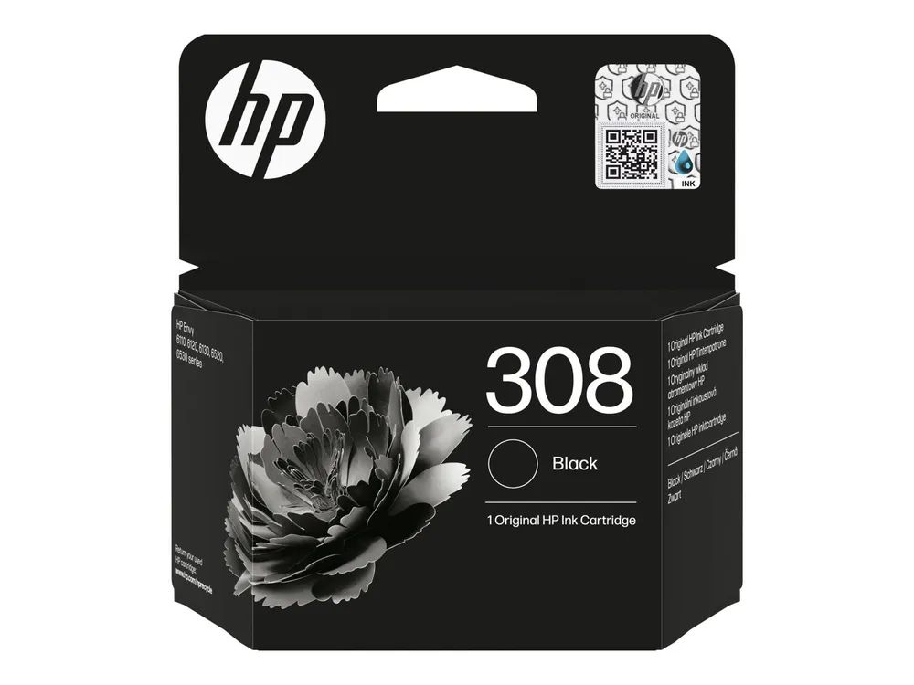 HP 308 - Schwarz - original - Blisterverpackung