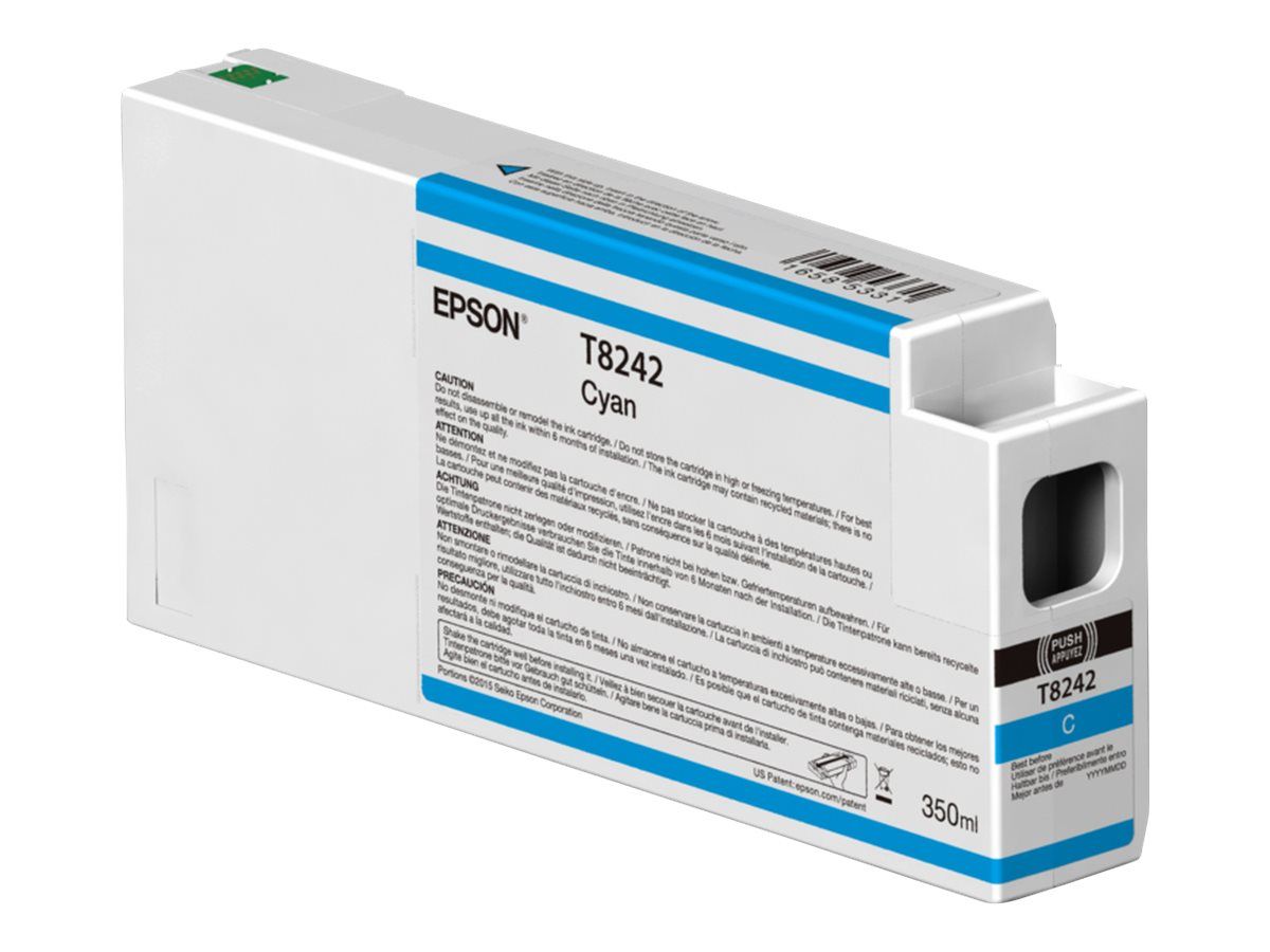 Epson Tinte light cyan 350ml SureColor SC-P6000/7000/8000/9000 - Tintenpatrone - Hell-/PhotoCyan