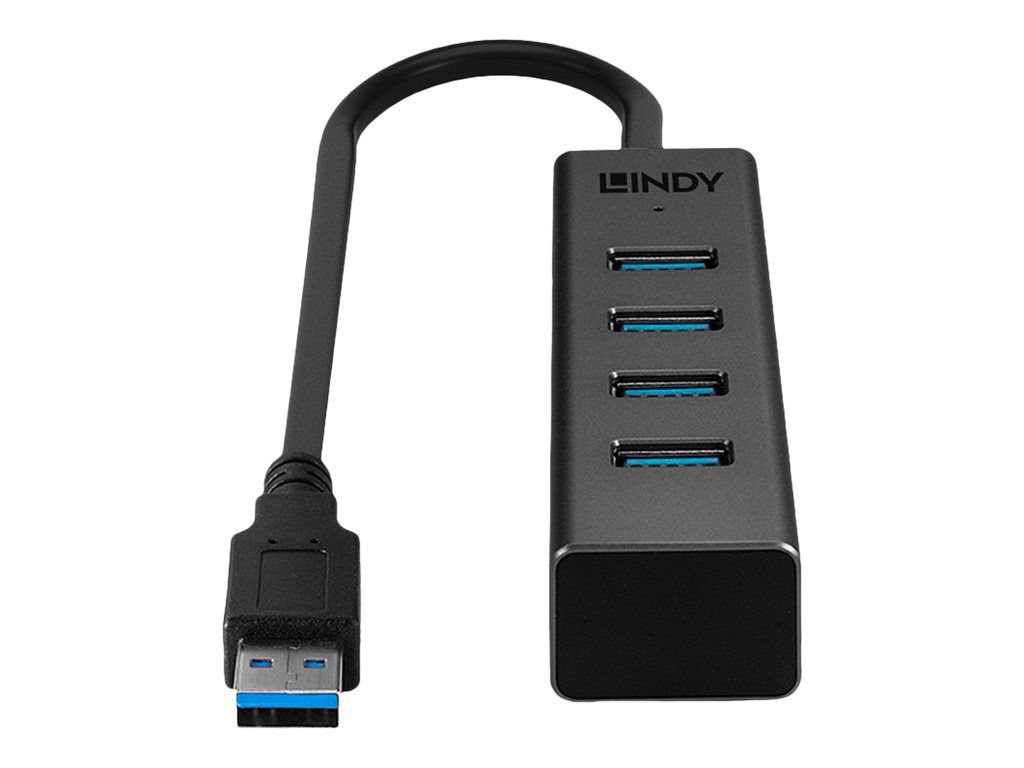 Lindy Hub - 4 x USB 3.2 Gen 1 - Desktop